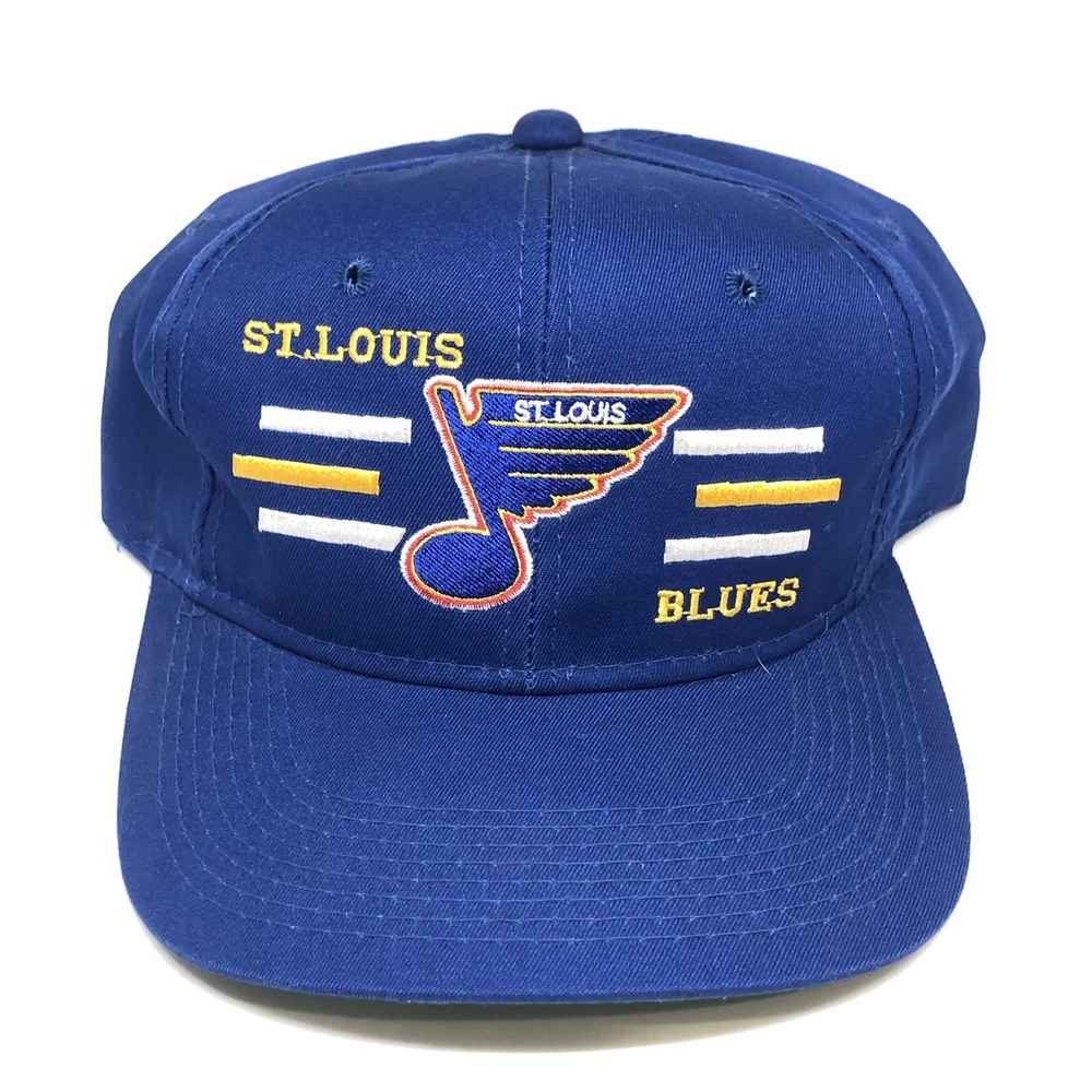 Vintage St. Louis Blues Snap Back Cap Hat NHL The G Cap Korea Hockey